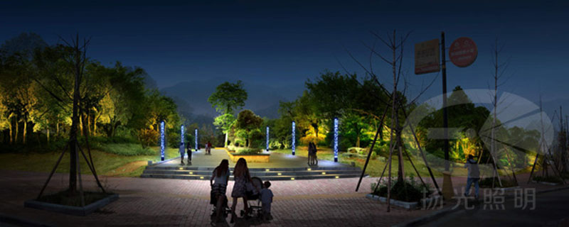 城（chéng）市夜景照明工程