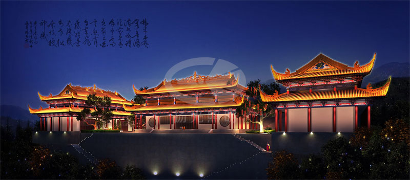 古建築燈光工程