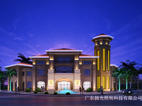 廣西貴港（gǎng）禦江景帝燈光設計