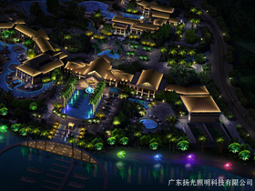 海南中鐵麗湖半（bàn）島景觀照明設計