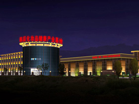 清遠韓後化妝品產業基地夜景照明工程