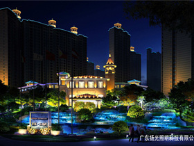 置薈星（xīng）城地產：東莞星（xīng）城·玉瓏灣亮化工程