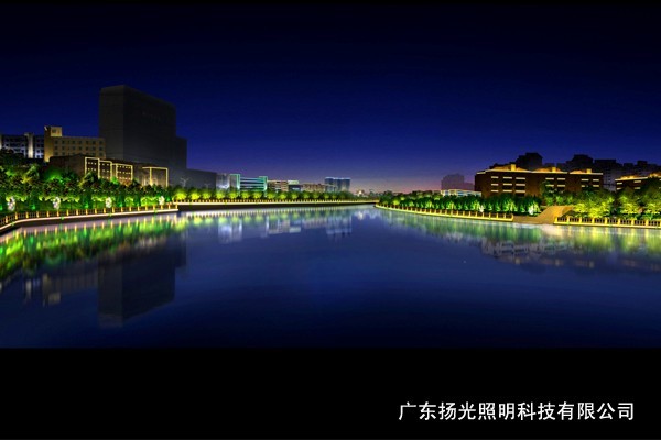 湖北鹹寧淦河（hé）燈光設計