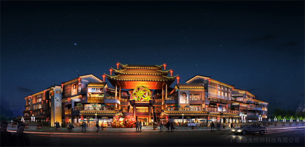 廣（guǎng）西桂（guì）林陽（yáng）朔戲樓夜景照明設計（jì）